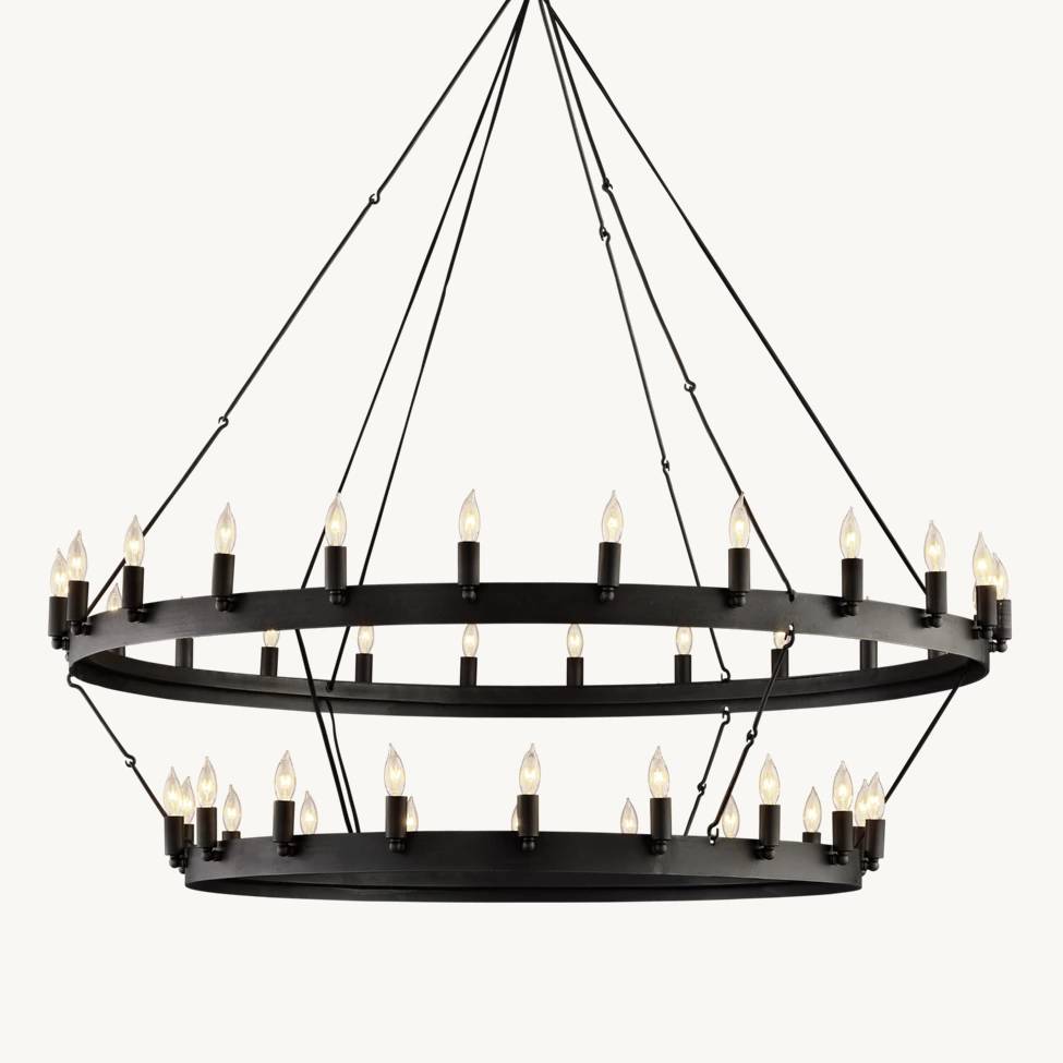 Camino Two-Tier Chandelier 63"
