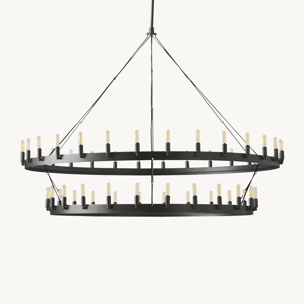 Camino Two-Tier Chandelier 63"