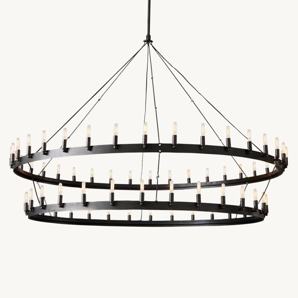 Camino Two-Tier Chandelier 71"