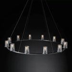 Pauillac Glass Round Chandelier 60"