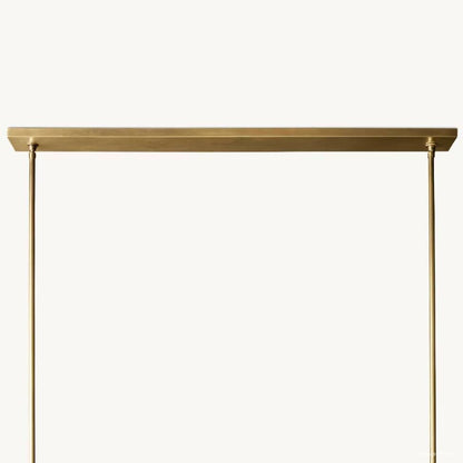 Pauillac Classic Fabric Linear Chandelier 49"