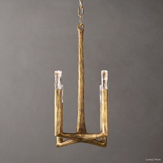 Thaddeus Forged Metal Pendant Light