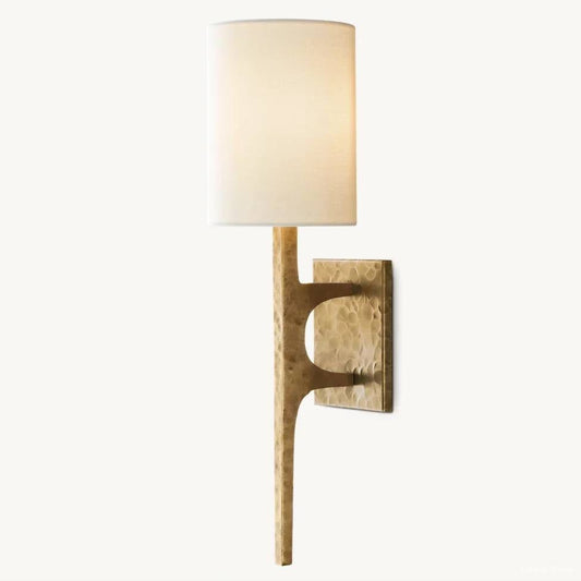 Wright Hammered Form Wall Sconce
