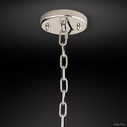 Odeon Fringed Crystal Square Chandelier 22"