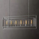Beckman Rectangular Chandelier 54"