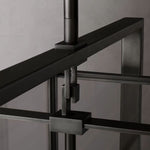 Beckman Rectangular Chandelier 72"
