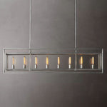 Beckman Rectangular Chandelier 72"