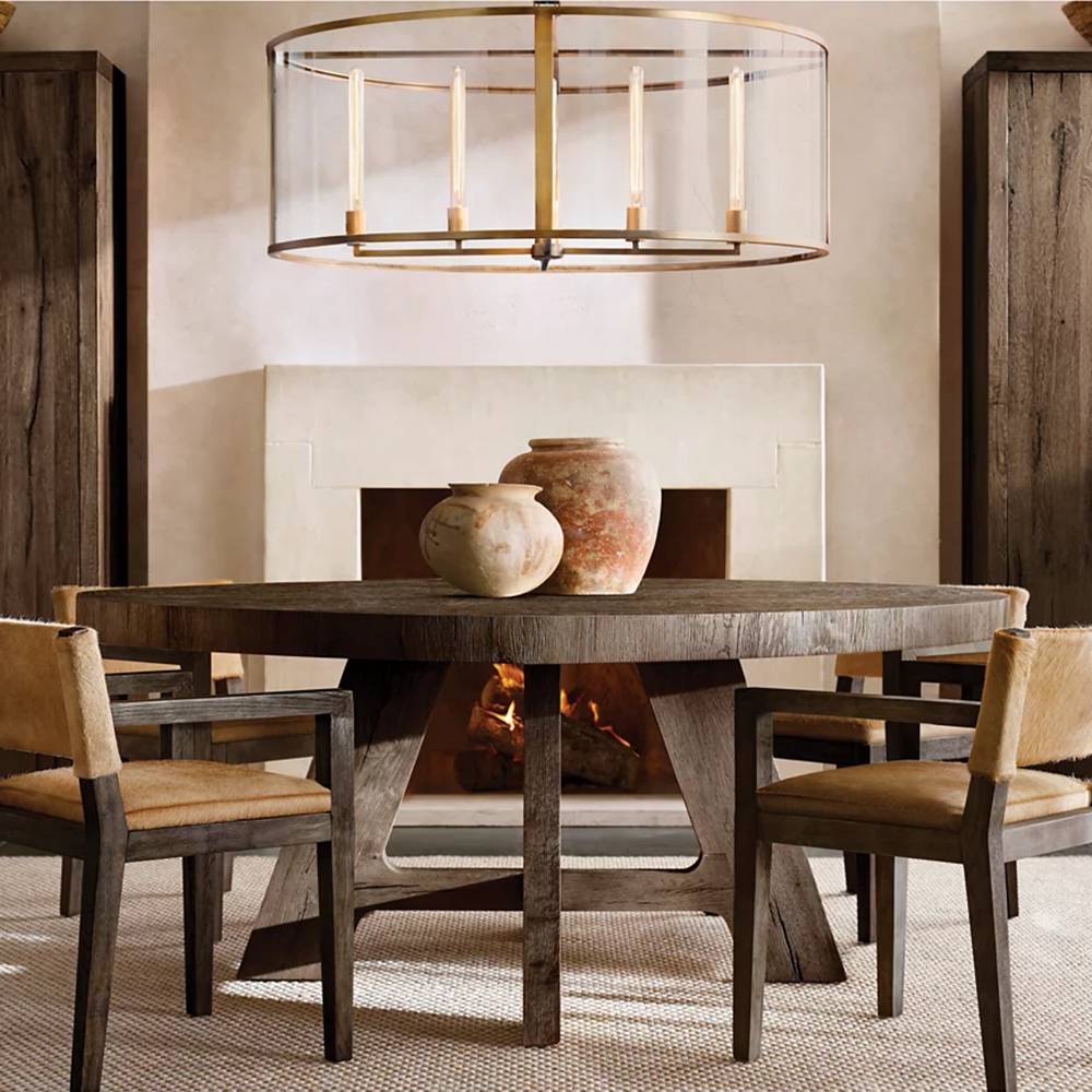 Beckman Round Chandelier 44"