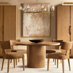 Tulip Round Chandelier 27"