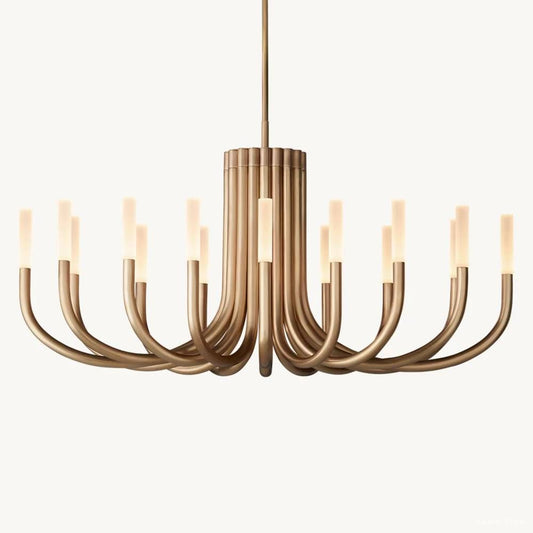 Rovelle Modern Spare Oval Chandelier