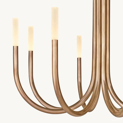 Rovelle Modern Spare Oval Chandelier