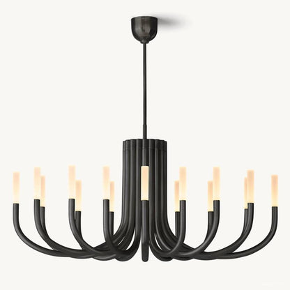 Rovelle Modern Spare Oval Chandelier