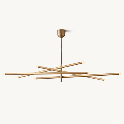 Rovelle Modern Spare Mobile Orb Chandelier 53"