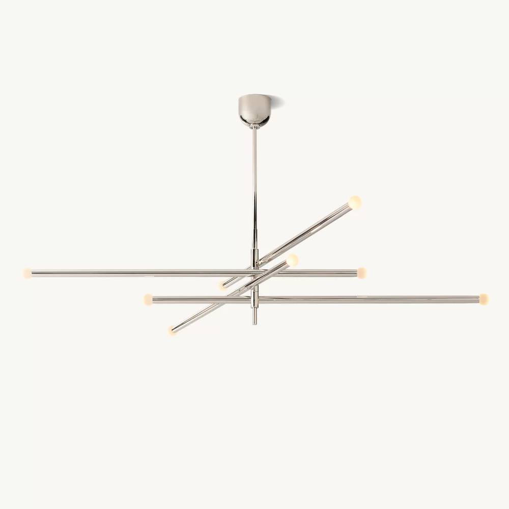 Rousselin Mobile Orb Chandelier 68"