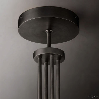 Cannele Beaux Arts Round Chandelier 72"