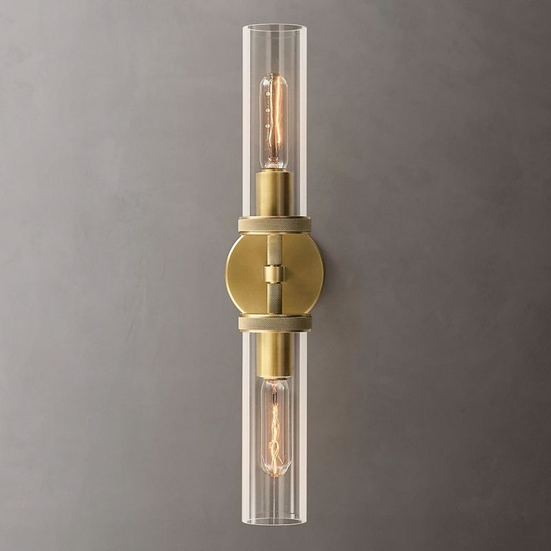 Lambert Cylindrical Double Wall Sconce