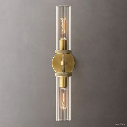Lambert Cylindrical Shade Double Wall Sconce