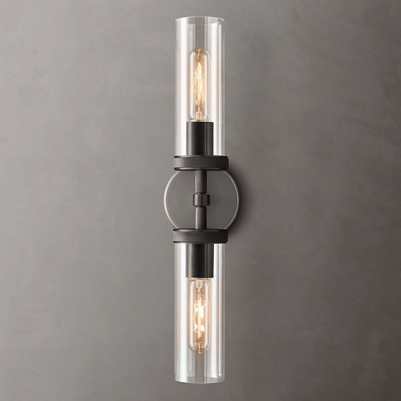 Lambert Cylindrical Double Wall Sconce