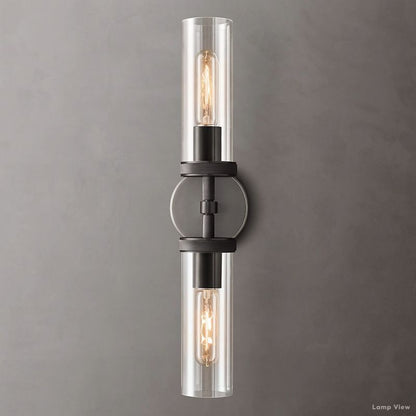 Lambert Cylindrical Shade Double Wall Sconce