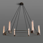 Vallon Glass Round Chandelier