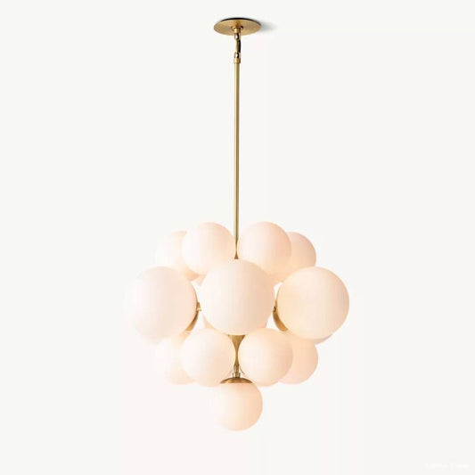 Cimento Multi Globe Cluster Chandelier