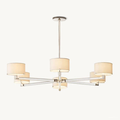 Truman Axis  Crystal Round Chandelier 48"
