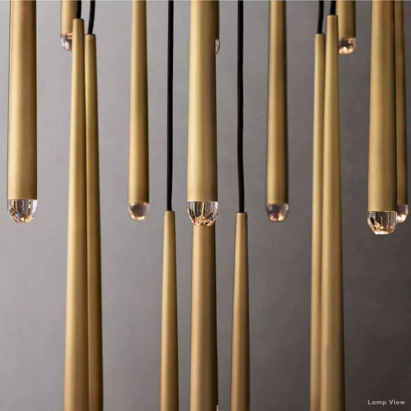 Aquitaine Conical Form Round Chandelier 48"