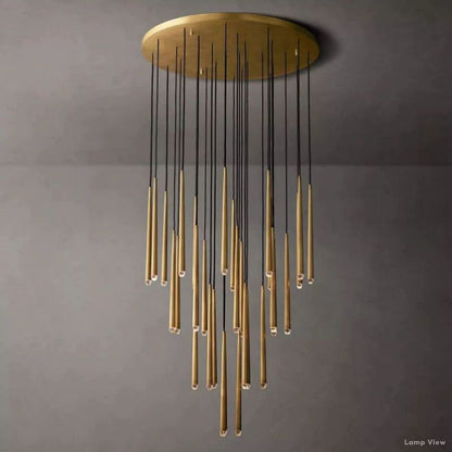 Aquitaine Conical Form Round Chandelier 48"