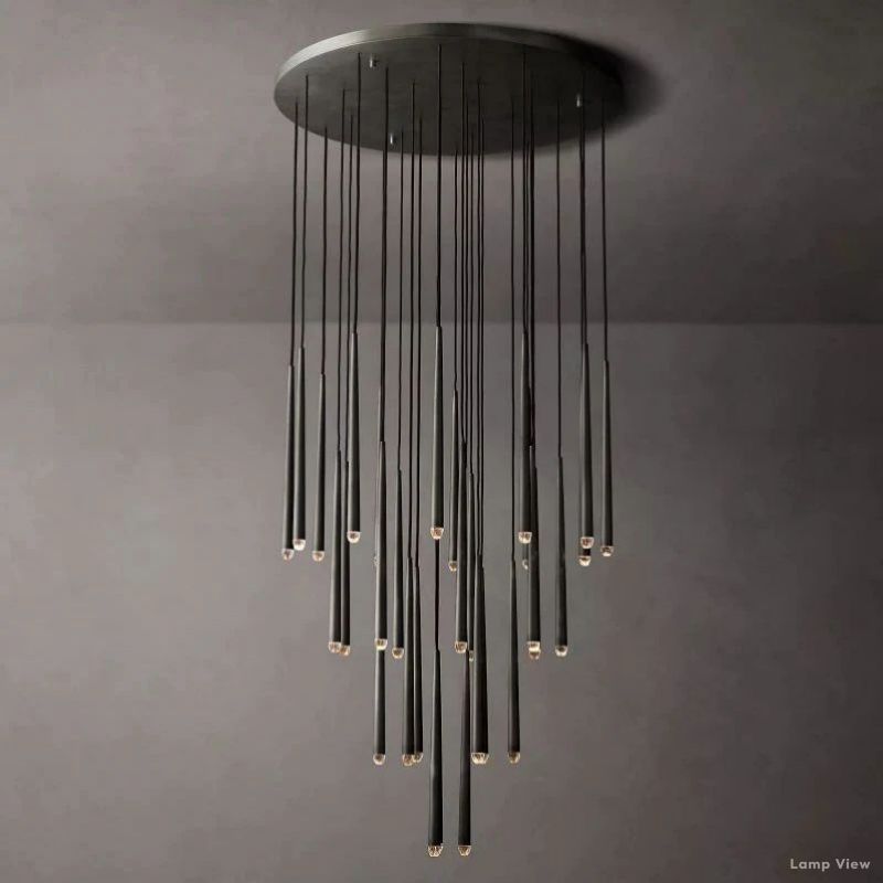 Aquitaine Conical Form Round Chandelier 48"