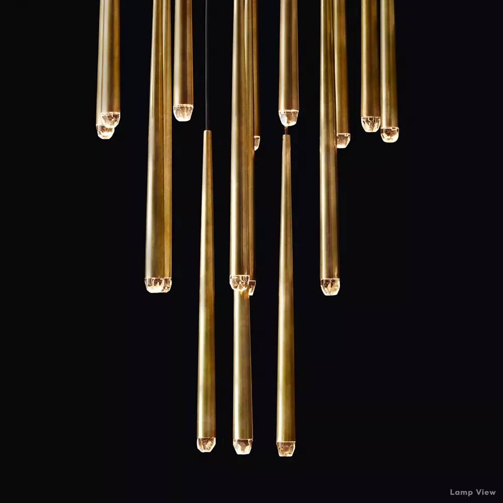 Aquitaine Conical Form Round Chandelier 48"
