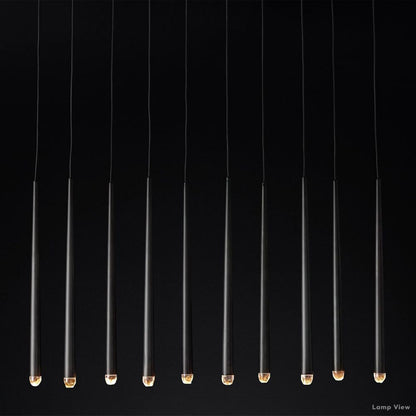 Aquitaine Conical Form Linear Chandelier 48"