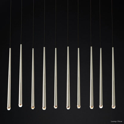 Aquitaine Conical Form Linear Chandelier 48"