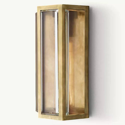 Chevalier Bordered Crystal Wall Sconce