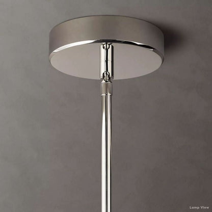 Eclatant Inset Crystal Round Chandelier 60"