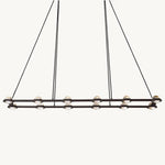 Eclatant Rectangular Chandelier 72"