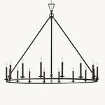 Carrick Round Chandelier 60"