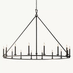 Carrick Round Chandelier 72"