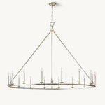 Carrick Round Chandelier 72"