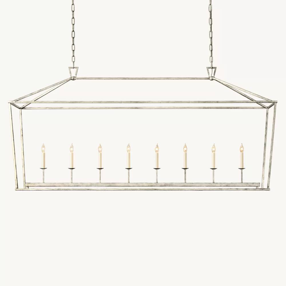 Carrick Rectangular Chandelier 54"