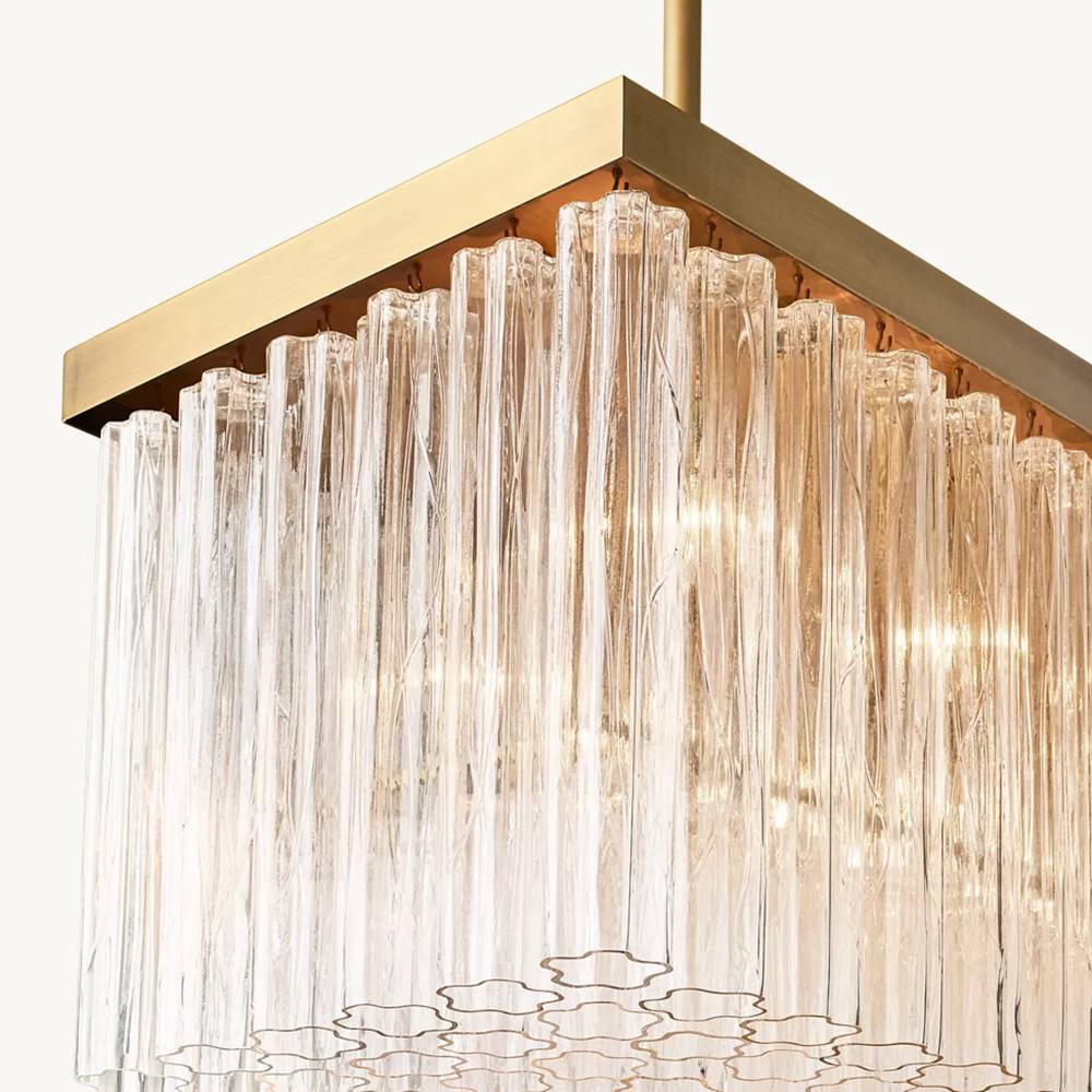 Cielo Rectangle Chandelier 54"