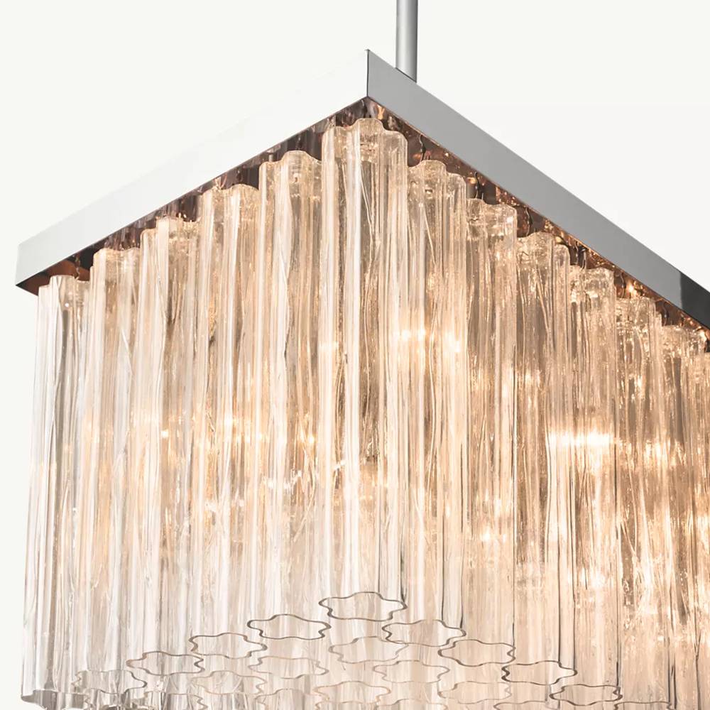 Cielo Rectangle Chandelier 73"