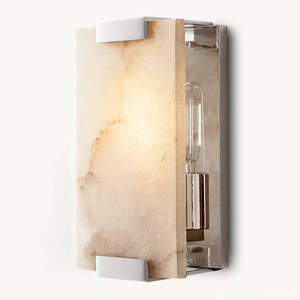 Berina Alabaster Planar Wall Sconce