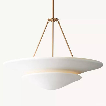 Fiori Layered Plaster Pendant Light