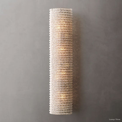Halo Granular Crystal Wall Sconce