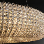 Halo Crystal Round Chandelier 59"