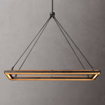 Peralta Rectangular Chandelier 48"