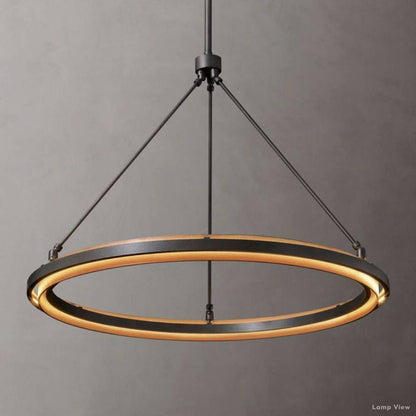 Peralta Subtle Glow Round Chandelier