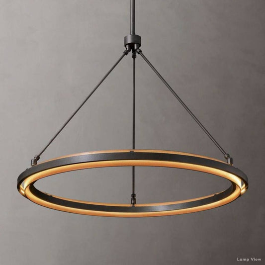 Peralta Subtle Glow Round Chandelier