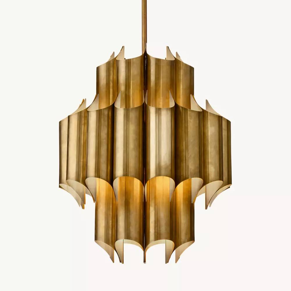 Cathedral Round Chandelier 24"