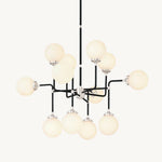 Bistro Globe Chandelier 42"